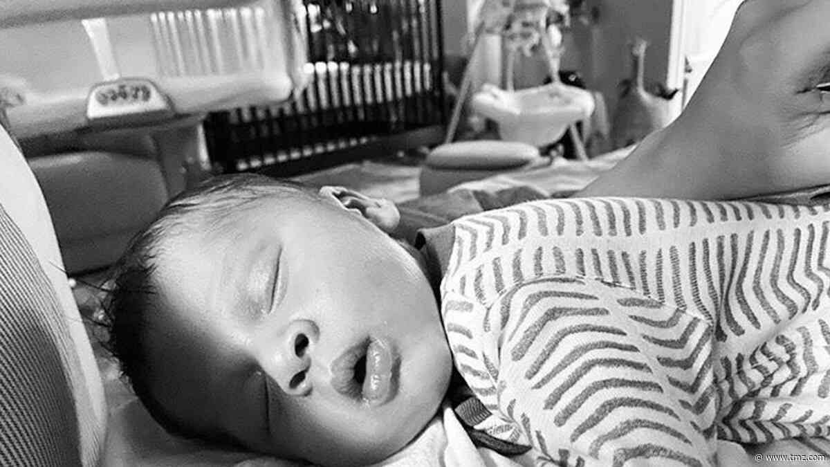 Chris Brown Posts More Photos of Newborn Son Aeko, Shows His Face