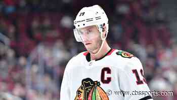 NHL referee Tim Peel suffers fractured ankle after collision with Blackhawks' Jonathan Toews