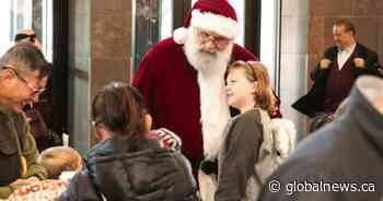 Inclusive Santa visits at Edmonton malls bring Christmas to kids with autism