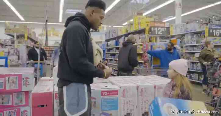 Steelers Wide Receiver JuJu Smith-Schuster Buys Toys To Surprise Local Kids