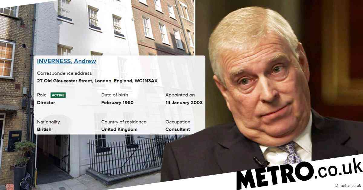Prince Andrew ‘used fake name to set up a secret company with sports tycoon’
