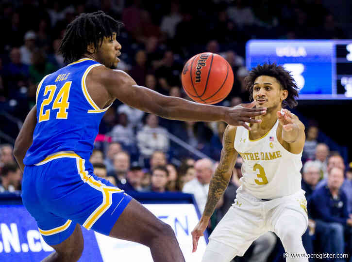 UCLA basketball struggles against Notre Dame’s long-range shooting
