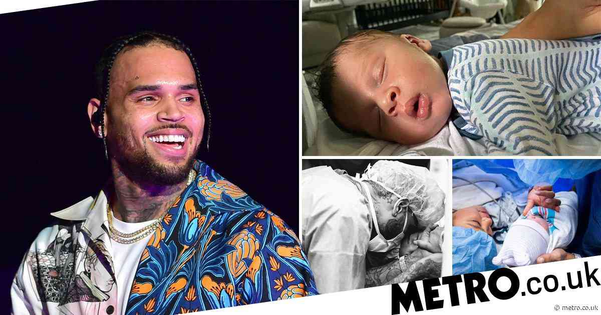 Chris Brown is one proud dad as he melts hearts with adorable pictures of newborn baby