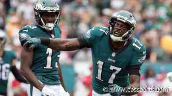 Eagles opt to keep only three receivers active vs. Redskins after Nelson Agholor ruled out