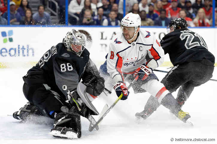 Ellers, Hathaway Score 44 Apart, Capitals Beat Lightning 5-2
