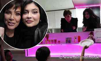 Kylie Jenner takes her Kylie Truck to the San Fernando Valley Rescue Mission