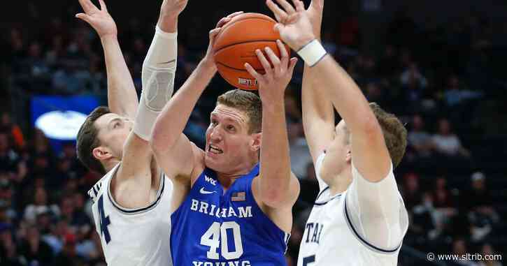 BYU outlasts Utah State 68-64 in Beehive Classic thriller at Vivint Arena
