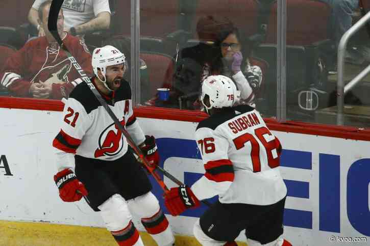 Palmieri, Devils beat Coyotes 2-1 to end 7-game skid