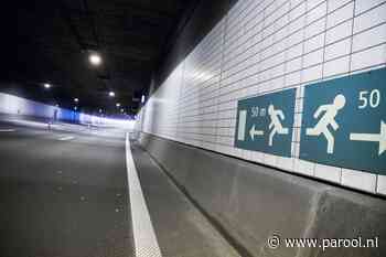 Schipholtunnel vanaf maandag vier nachten afgesloten