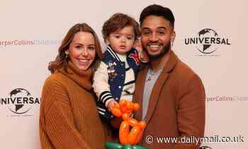 Aston Merrygold and fiancée Sarah Lou Richards reveal they are expecting their second child