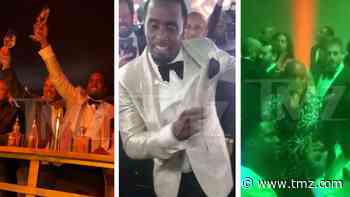 Diddy Celebrates 50th Birthday with Kim, Kanye, Jay-Z, Beyonce