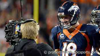 Peyton Manning’s all-time passing touchdown record could fall today, and tomorrow