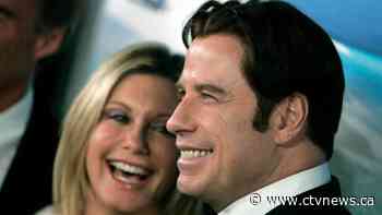 John Travolta and Olivia Newton-John don 'Grease' costumes for the first time in 40 years