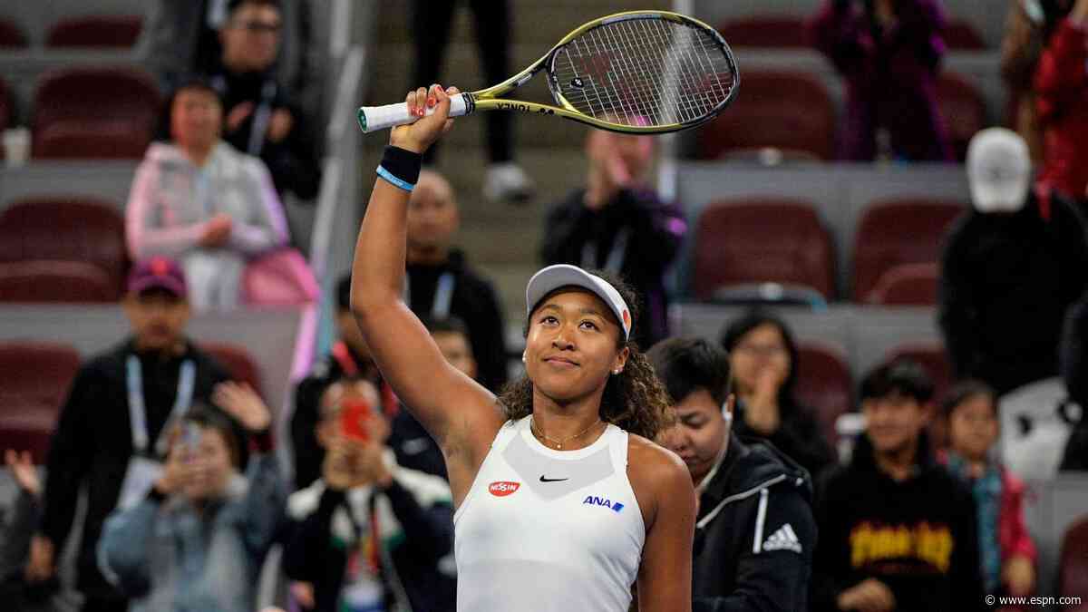 2-time major champ Osaka names Fissette coach