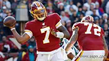 Dwayne Haskins connects with Terry McLaurin for 75-yard touchdown