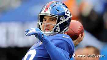 Eli Manning, Golden Tate hook up for 51-yard TD pass