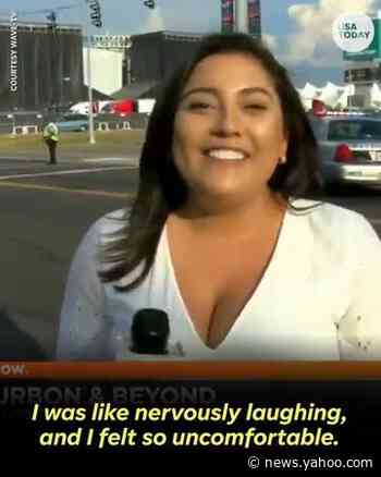 Runner accused of slapping reporter's butt on live TV now charged with sexual battery