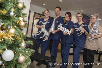 Little Lever Tesco spreads festive cheer to Bolton A&E minors unit