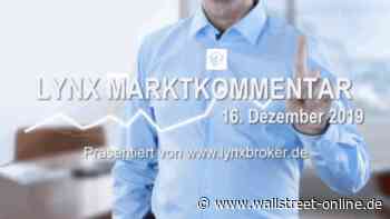 LYNX: Waffenruhe im US-Handelskonflikt – Kommt jetzt die Jahresendrallye im DAX? | LYNX Marktkommentar