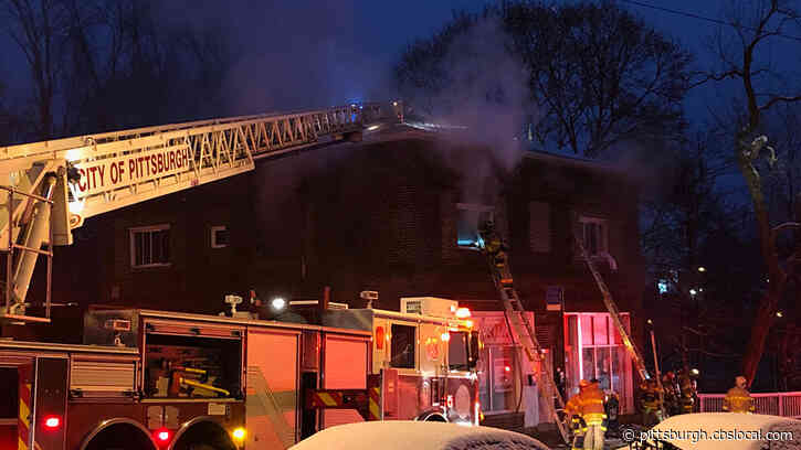 Crews Battle Fire As Heavy Smoke Pours From Building In Greenfield