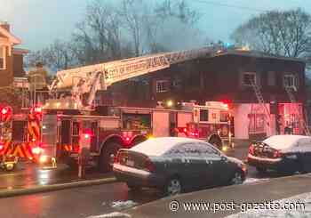 Woman injured in fall from window to escape fire in Greenfield