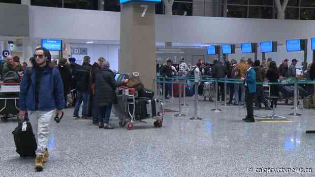Calgary International Airport prepares for busiest travel week of the year