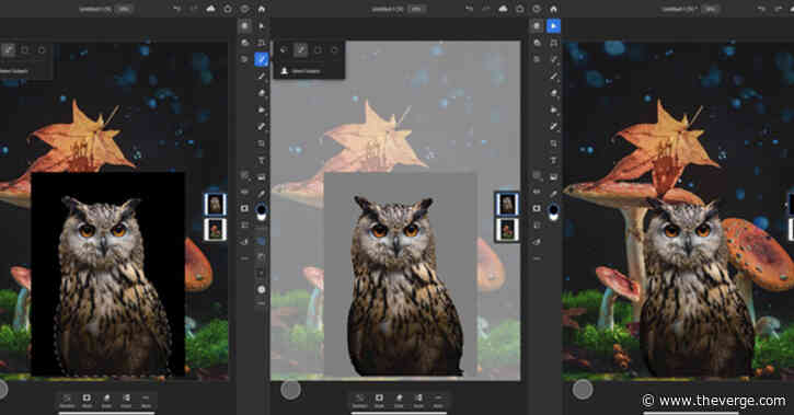 Photoshop for iPad gets the Select Subject tool in first tool update after launch