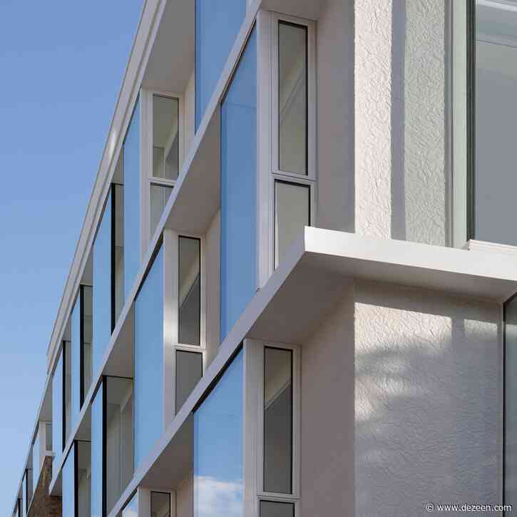 DROO completes London building with "crumpled paper" facade