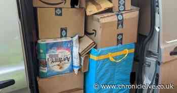 More than 300 parcels a day and no time to go to the toilet, life as an Amazon driver at Christmas revealed