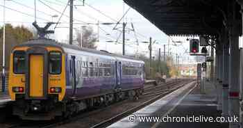 Train delays after vehicle crashes into level crossing barrier in Morpeth