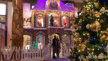 This Life-Size Gingerbread House Is Made of Real Cookies and Candy!