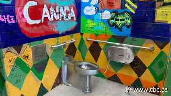 Public washroom on Whyte Avenue now staffed with attendant