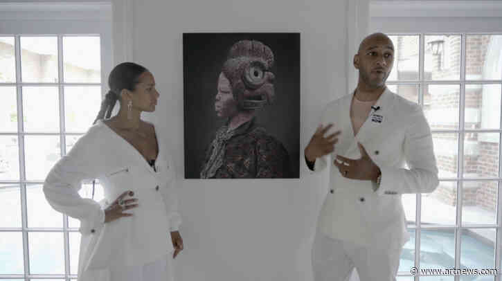 Video: Swizz Beatz and Alicia Keys on 4 Works from Their Collection