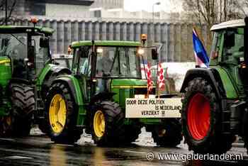 Woensdag boerenacties bij ruim veertig distributiecentra in onder meer Elst, Groenlo en Geldermalsen
