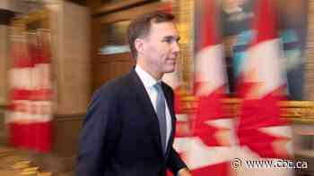 Morneau 'open' to Premier Kenney's request for a boost to fiscal stabilization program