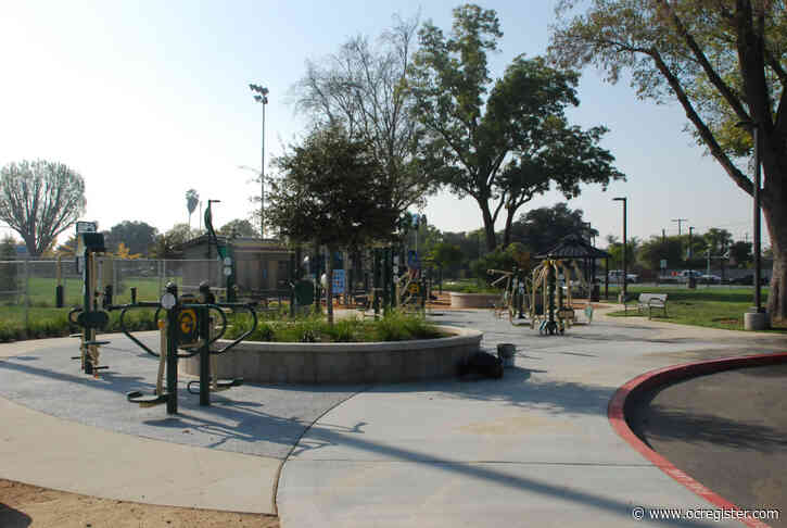 Renovated Woodcrest Park in Fullerton opens to the community