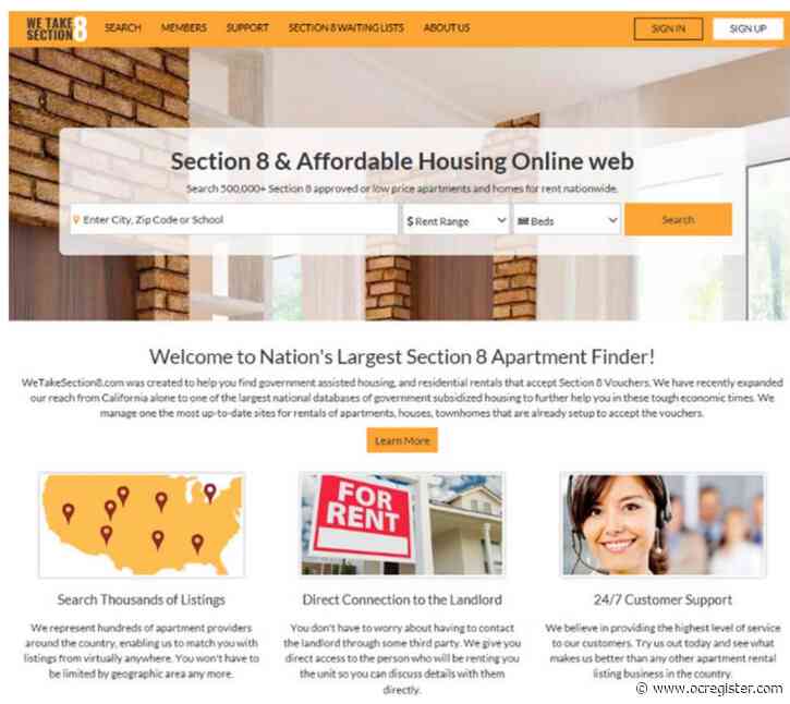 FTC wins $6 million judgment from Laguna Niguel operators of phony Section 8 website
