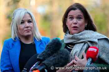 'Now is the time' to get Stormont up and running says Coveney as DUP and Sinn Fein leaders call for cash injection