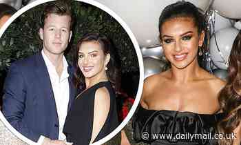 Love Island's Alexandra Cane stuns in a strapless mini dress following split from beau Adam Theobald