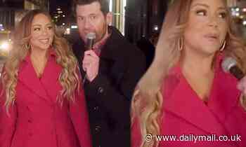 Mariah Carey hilariously spreads holiday joy with Billy Eichner in NYC