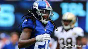 Source: Saints claim former Giants CB Jenkins
