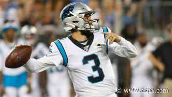 Will Grier to start for Panthers against Colts