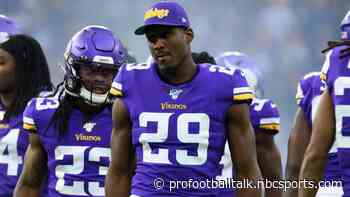 Xavier Rhodes had a limited role on Sunday, but not because of injury