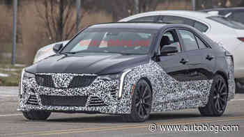 Cadillac CT4 and CT5 high-performance V cars spied