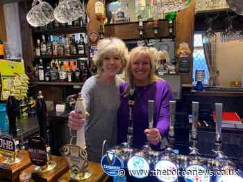 Coronation Street stars film scenes in village pub