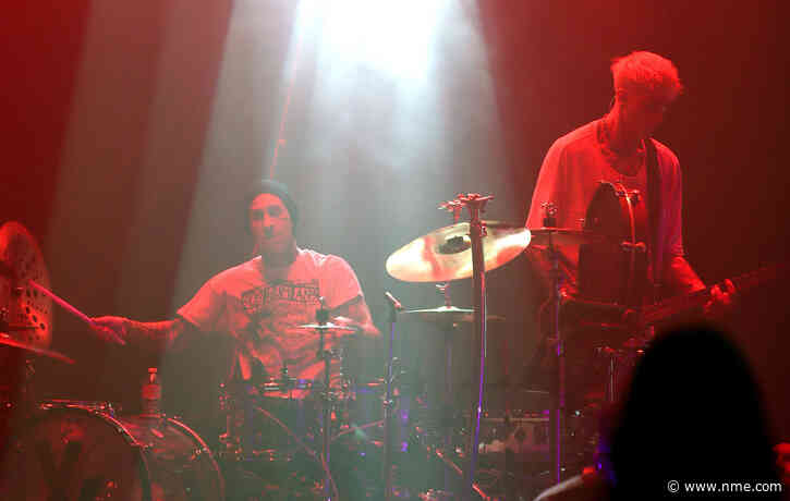 Watch Machine Gun Kelly cover Blink-182’s ‘What’s My Age Again’ with Travis Barker