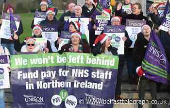 Talks bid to avert crippling health walk-outs in Northern Ireland