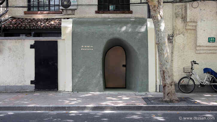 Shanghai's Single Person gallery is designed to resemble a cave