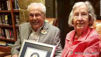 World's oldest living couple celebrates milestone