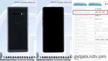 Samsung Galaxy S10+ 6GB RAM Variant Spotted on TENAA, Tipping Imminent Launch